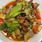 Best 盐煎回锅肉 Double Cooked Pork Belly w. Salt & Pepper in Hurst, TX